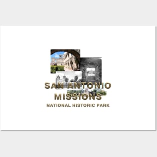 San Antonio Missions Posters and Art
